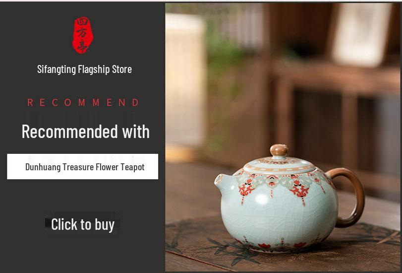 Ru Kiln Crackle Glaze Ceramic Gongfu Teacup - High-Grade Personal Tea Tasting Cup
