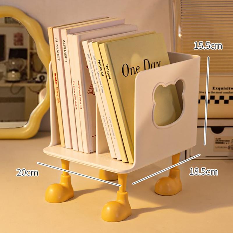 

Креативная настольная подставка для книг, многоуровневая книжная полка, стойка для хранения офисных папок, стойка для хранения в студенческом общежитии