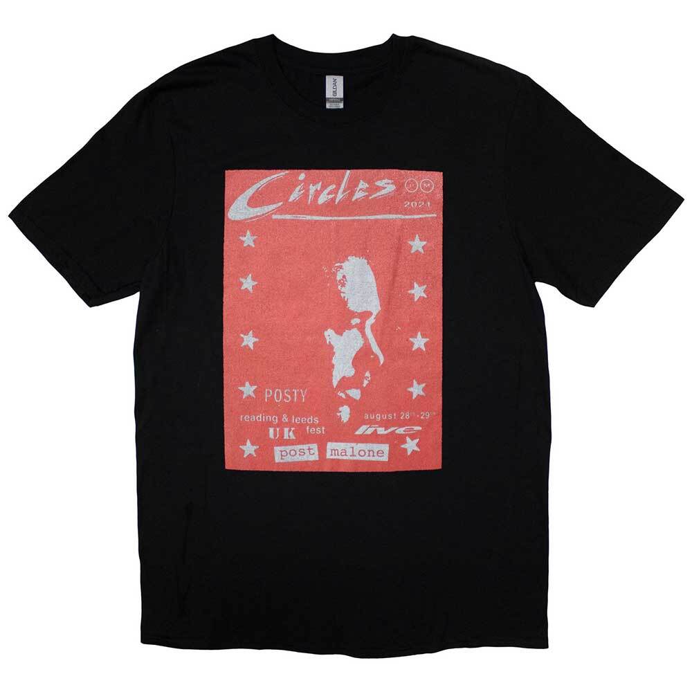 

Post Malone Circles Live T-Shirt Black New Unisex T-Shirt M