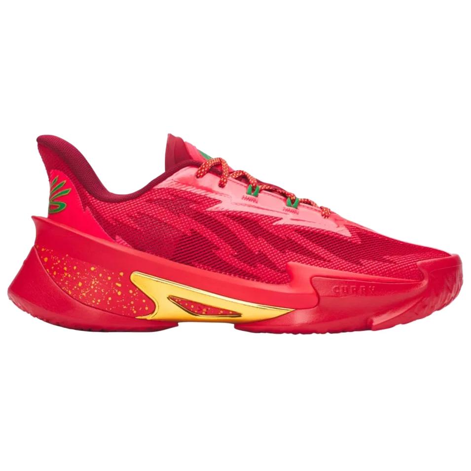 Curry Brand Curry Series 7 Christmas With The Currys Men Sneakers Black Red Racer-Red 3027983-600