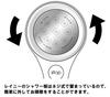 SANEI Rainy Metallic Black Shower Head (PS-303-81XA-CD) with Stop Function, Saves Approximately 50% of Water