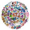 50 Funny Number 67 Personalized Graffiti Stickers, Suitcase Water Cup Scooter Waterproof Sticker