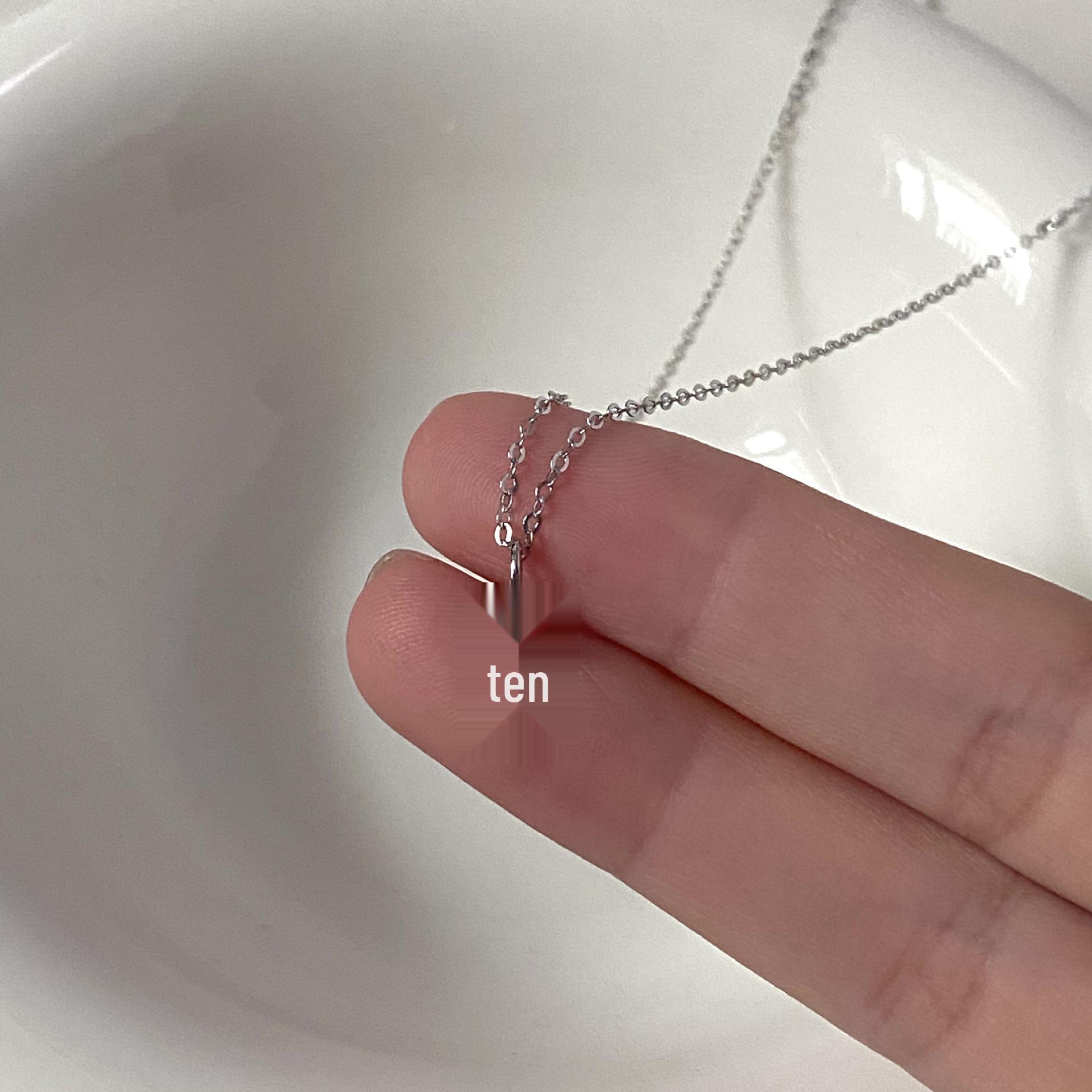 

Minimalist Hammered 18K Gold Plated Sterling Silver Cross Necklace - High-End Cool Style Choker Chain 925 Silver платиновый