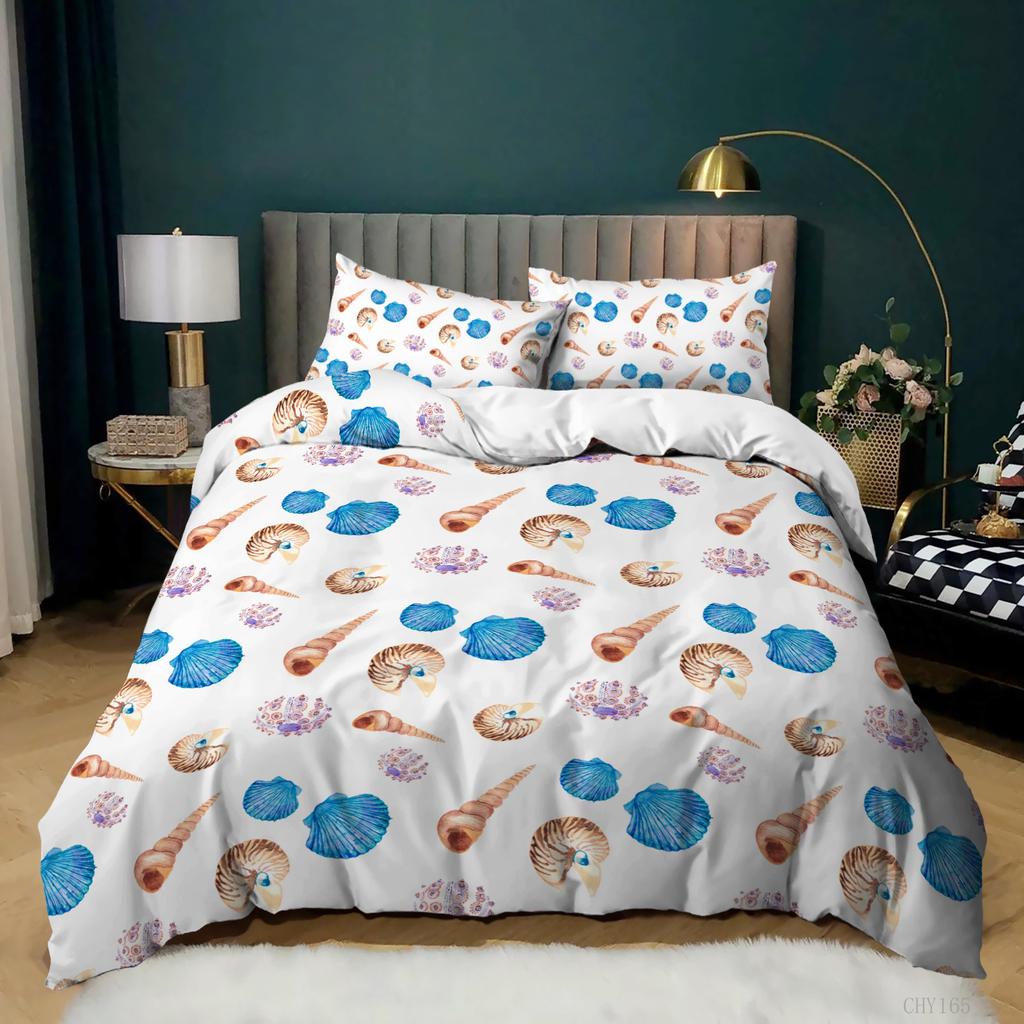 New Cartoon Small Fresh Printing Three-Piece Unicorn Kit Quilt Cover Bedding