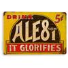 Vintage Ale Cola Metal Sign Retro Tin Wall Decor for Home Bar Garage Man Cave