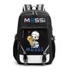 Large Capacity Schoolbag with Shoulder Strap; Student Three-piece Pencil Case Set