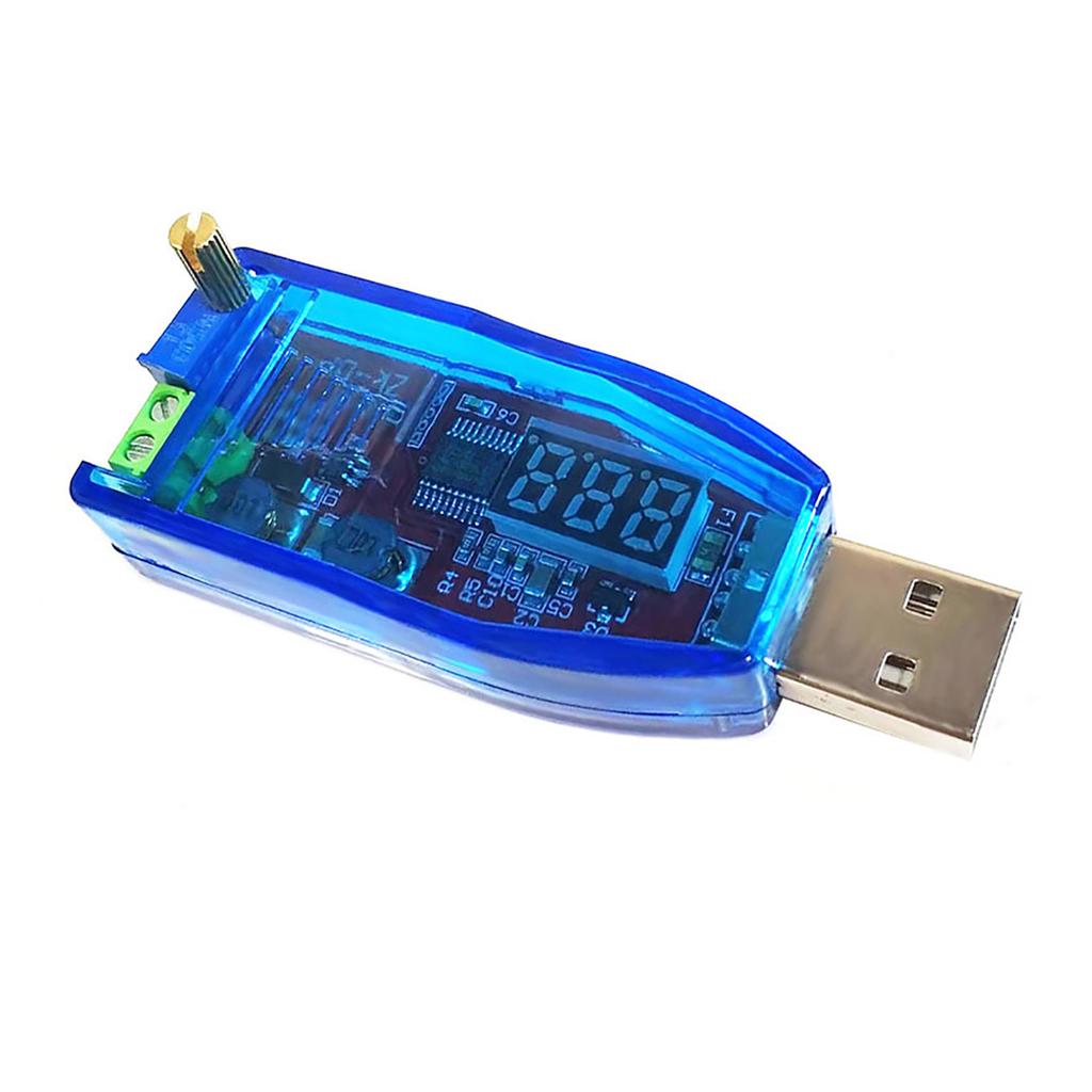 DCDC 5V To 1V-24V USB Step Up Down Voltage Converter Module Display LED for Various Electronic Devices