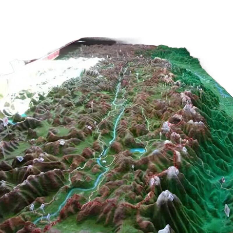Модель песочного стола промышленной территории Xintaihang с программным обеспечением