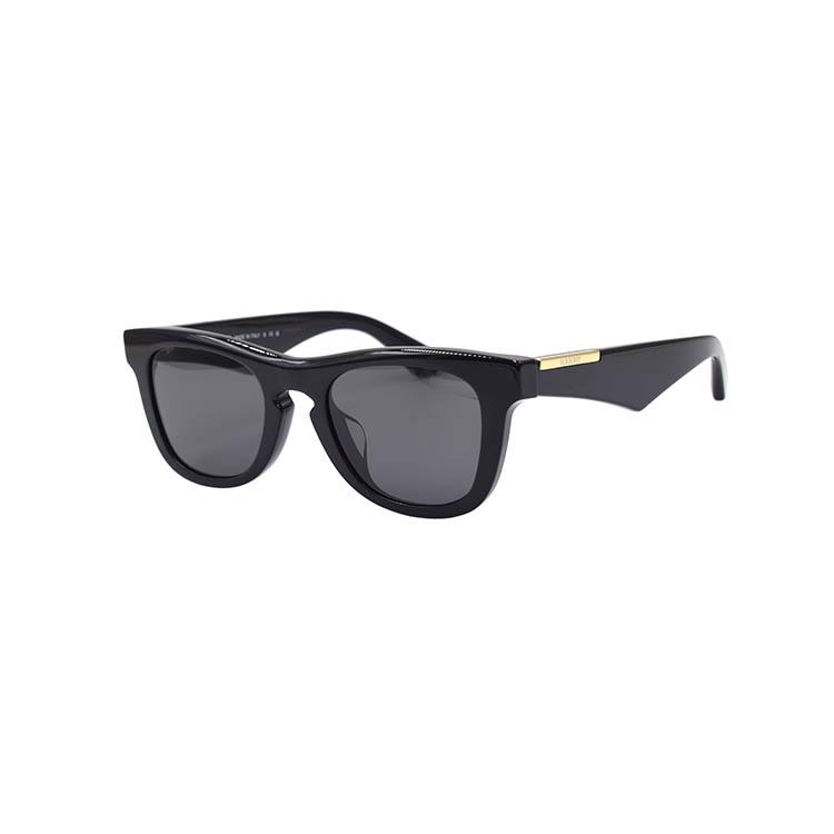 Burberry Plate Rectangular Sunglasses Men's Black
