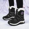 Women's Fleece-Lined Cold-Proof Winter Snow Boots - Non-Slip, Warm, High-Top Outdoor Travel Shoes