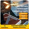 LED Light Source Folding Camping Light Stepless Dimming Built-in Power Bank Lamp  Fishing Trips