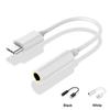 5pcs Type-C To 3.5mm Jack Converter Earphones Audio Adapter Cable Type USB C To 3.5mm Headphones Aux Cable for Huawei Xiaomi 10