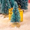 12 Piece DIY Mini Christmas Tree Sisal Silk Cedar - Desktop Decoration Small Christmas Tree 2025 Xmas New Year Navidad Decor