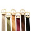 Retro Frosted Women's Faux Suede Belt, Versatile Jeans Accessory