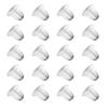 600Pcs/Set Anti Allergic Earring Backs Studs Kit Clear Earring Backings  Women's Gifts