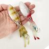 Sensoar TPE 54g Lead-Loaded Lure UV Glow Mackerel Sea Bass Boat Fishing Sea Fishing Squid VIB Soft Fishing Lure