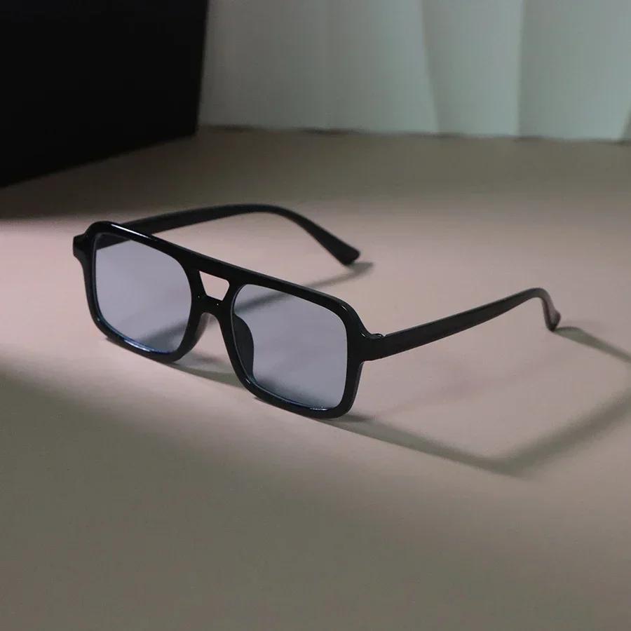 New Vintage Square Sunglasses Women Men Luxury Brand Sun Glasses Female Big Eyewear  Uv400 Male