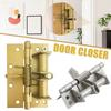 For Automatic Self Closing Doors Spring Hinge Door Closing Hinge Cold Rolled Steel Spring Hinge Wear Resistance Home Improvement