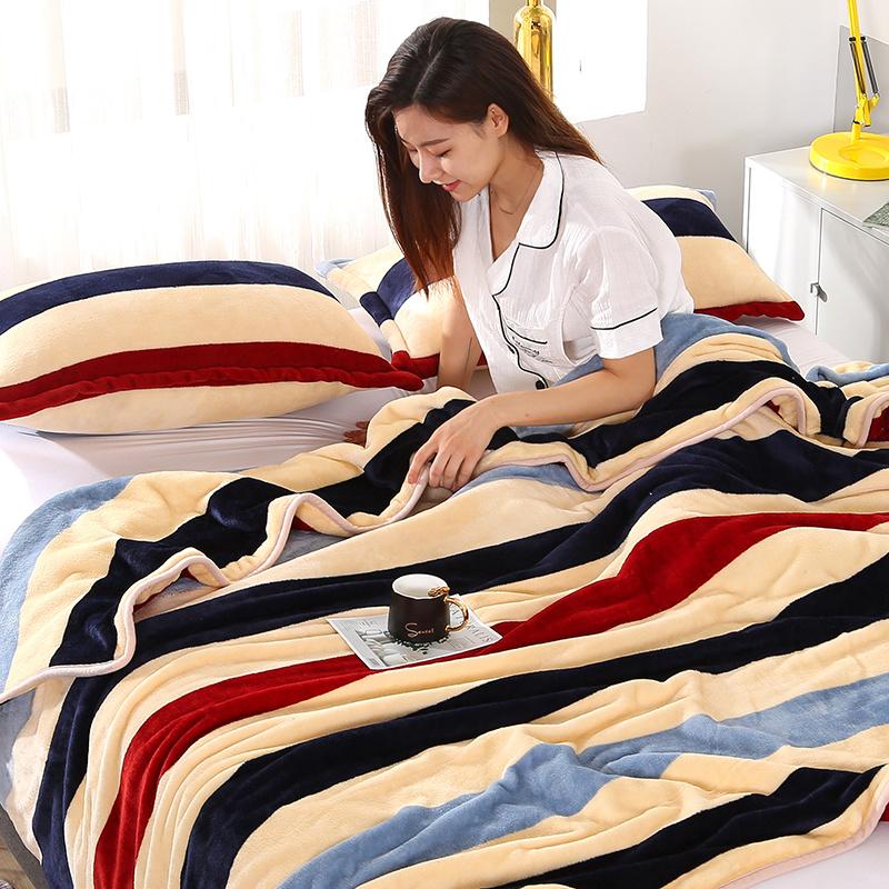 Cute Cartoon Print Blanket - Soft Milk Velvet, All-Season Cozy Bedspread, Family - Perfect Christmas Present, Blanket For Bed, Playful Design