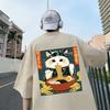Cats Like Lamian Noodles Prints Unisex Tshirt Cotton Summer Soft Tops Oneck Short Sleeve T Shirt Unisex Casual Male Clothes