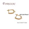 1 Pair/lot 18K Gold Plated French Earring Hooks Earwires Earrings Clasp,DIY Earrings Making Accessories