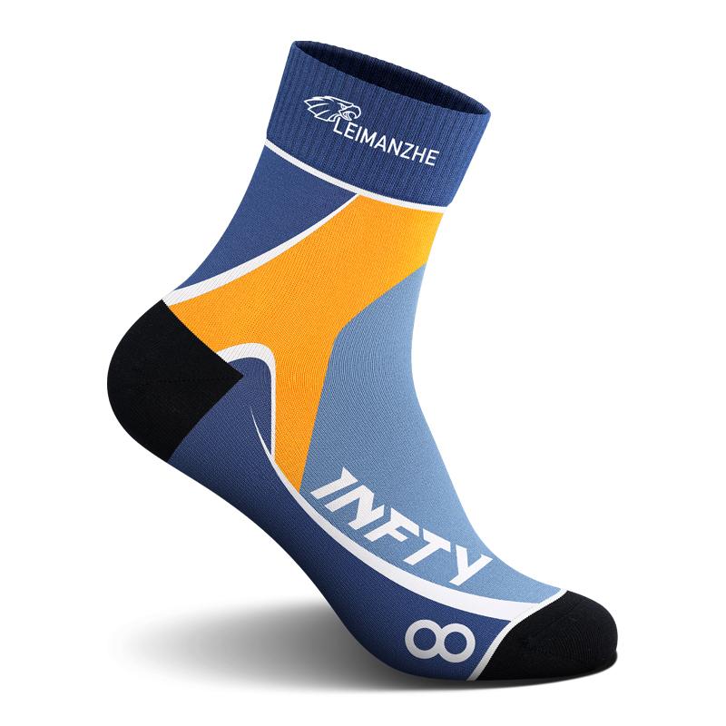 LONGFEI Designer Custom Logo High Quality Socks Manufacturer Men's Women Fashion Cotton Crew School Sport Socks