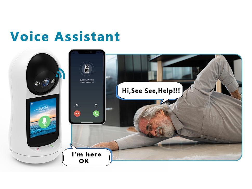 3MP HD Two-Way WiFi Smart Home Camera