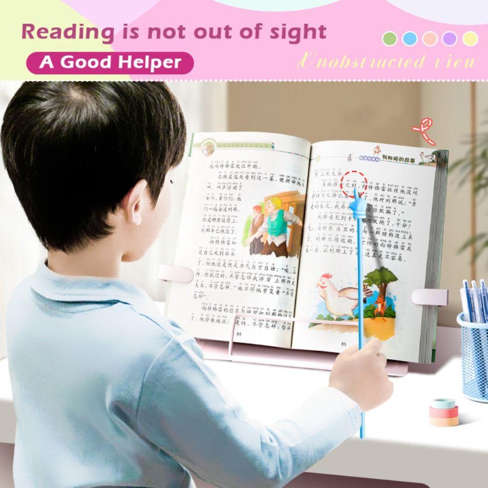 10pcs New Macaron/Transparent Teaching Stick Finger Design Handheld Teaching Pointer Reading Sticks Students