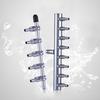 Air Pump Splitters Stainless Steel Metal Air Distributors Distribute Air Flow Inlet 8mm And Outlet 4mm Fish Aquarium Accessories
