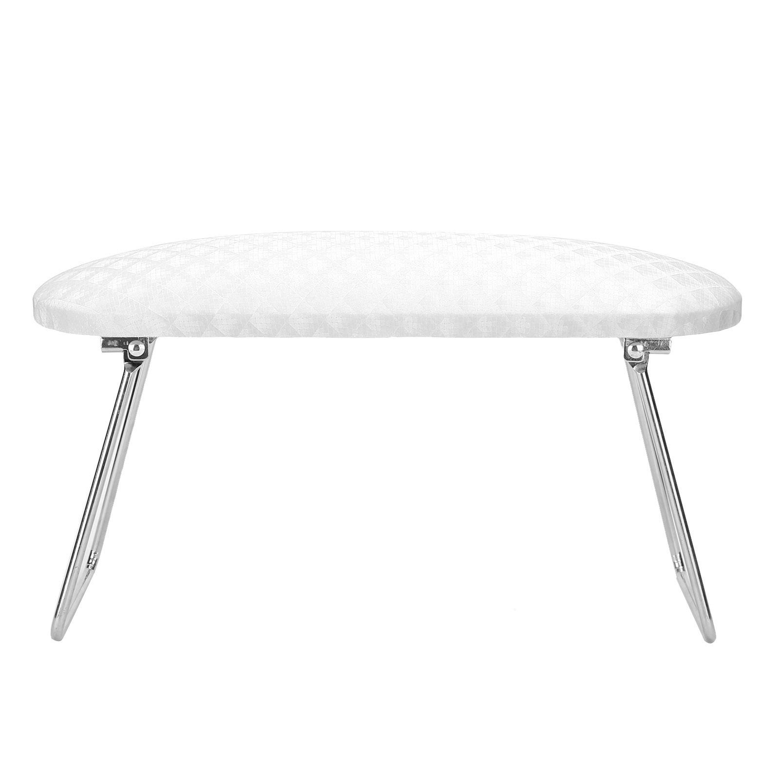 

Подушка для рук для нейл-арта, складная, держатель для рук для маникюра, поддержка запястья, подушка-подставка для ногтей, белая белый