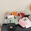 Jelly Bag South East Asia Children'S Bag Chain Pearl Handbag Rhombus Women'S Bag