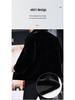 Men's Full Mink Fur Lapel Jacket - Winter Thick Faux Fur Coat