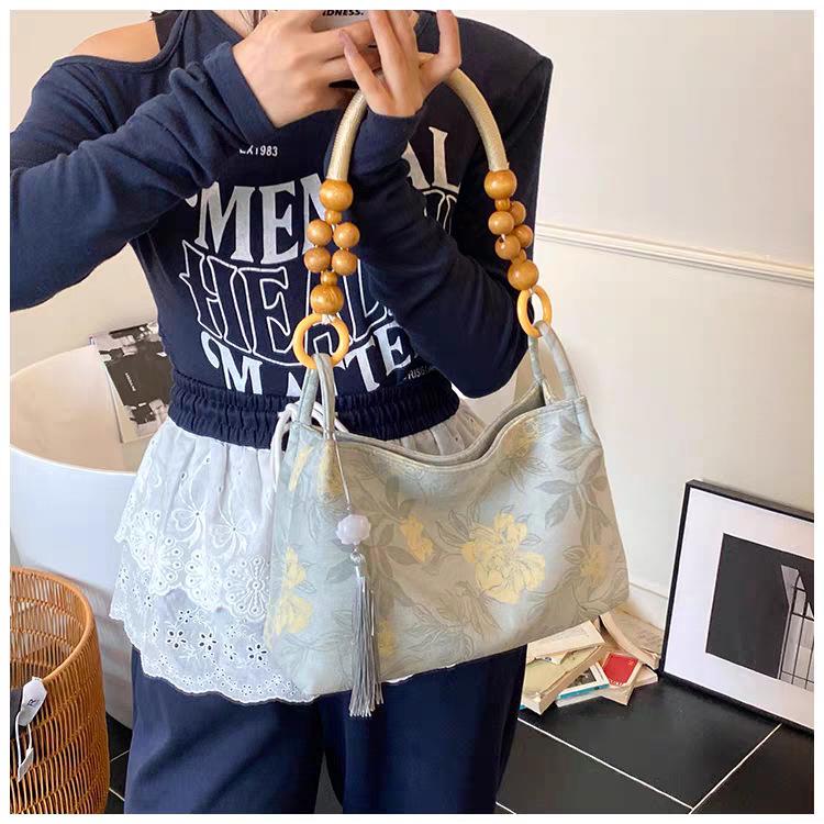 

Niche Design New Chinese Underarm Bag Women s Popular All-match Fashionable National Style Commuting Shoulder 30x10x19