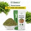 NeutraVed Tymiánové listy | Použijte pro tymiánové bylinné koření a bylinný čaj | Sušený mletý jako čerstvý - 70g