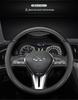 Genuine Leather Steering Wheel Cover for Infiniti Q50L, QX50, G25, QX30, Q60, QX70, FX35, Q70L