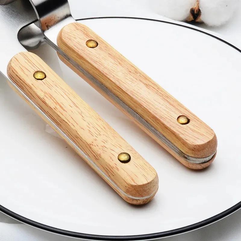 Nový 2024 Ruční lis na česnek s dřevěnou rukojetí Nerezová ocel 304 Drtič česneku Loupač česneku Drtič česneku Kreativní kuchyňské pomůcky1. Česnek