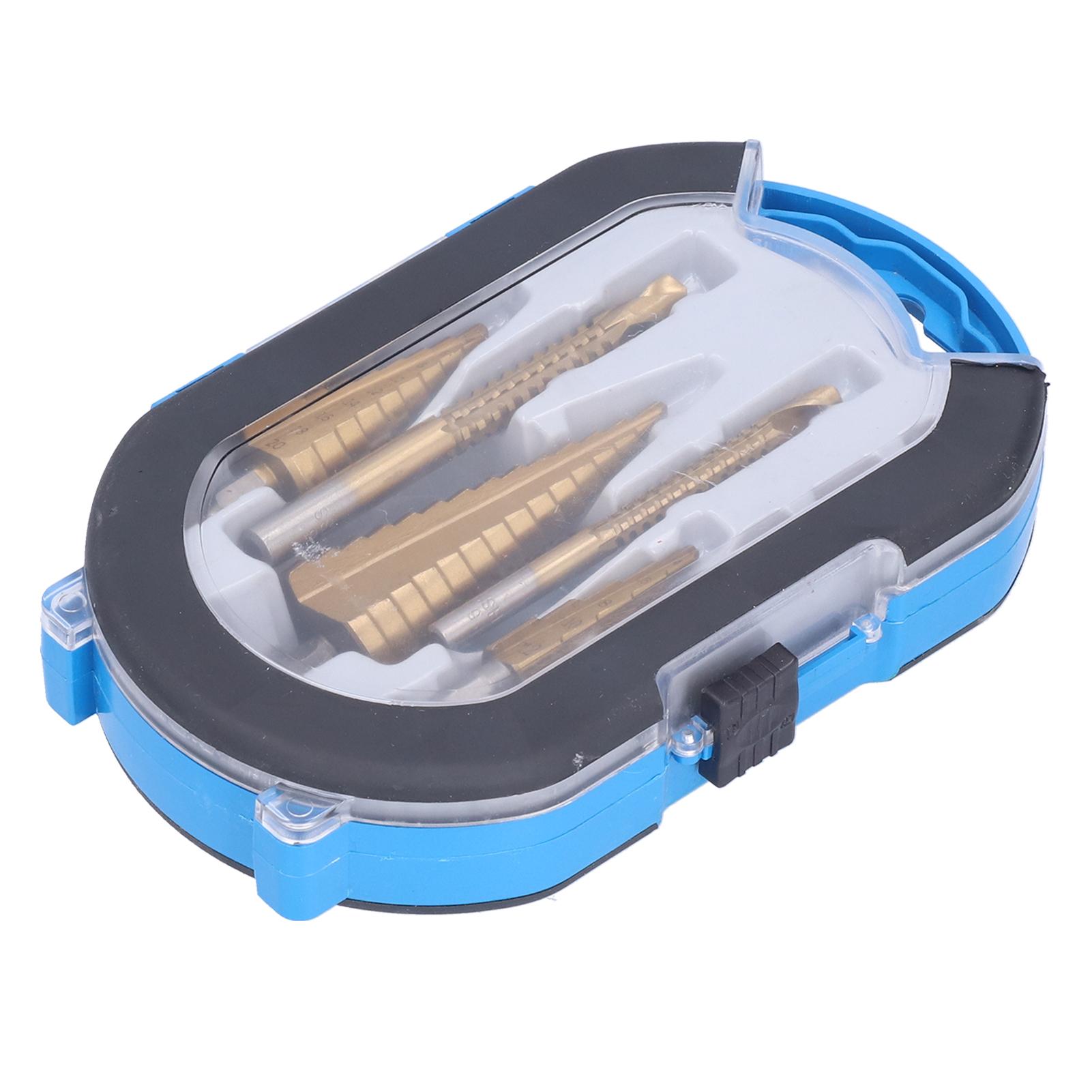 

Step Drill Bits Serrated Spiral Bits High Speed Steel Woodworking Grooving Accessories