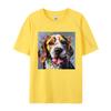Beagle Curves TShirt Funny Beagle Dog Tshirts Custom Tops T Shirt 2024 Newest Black Clothing Shirt Unisex