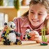 LEGO Creator Animal Panda Family Building Toy 31165 for Kids Ages 8-10