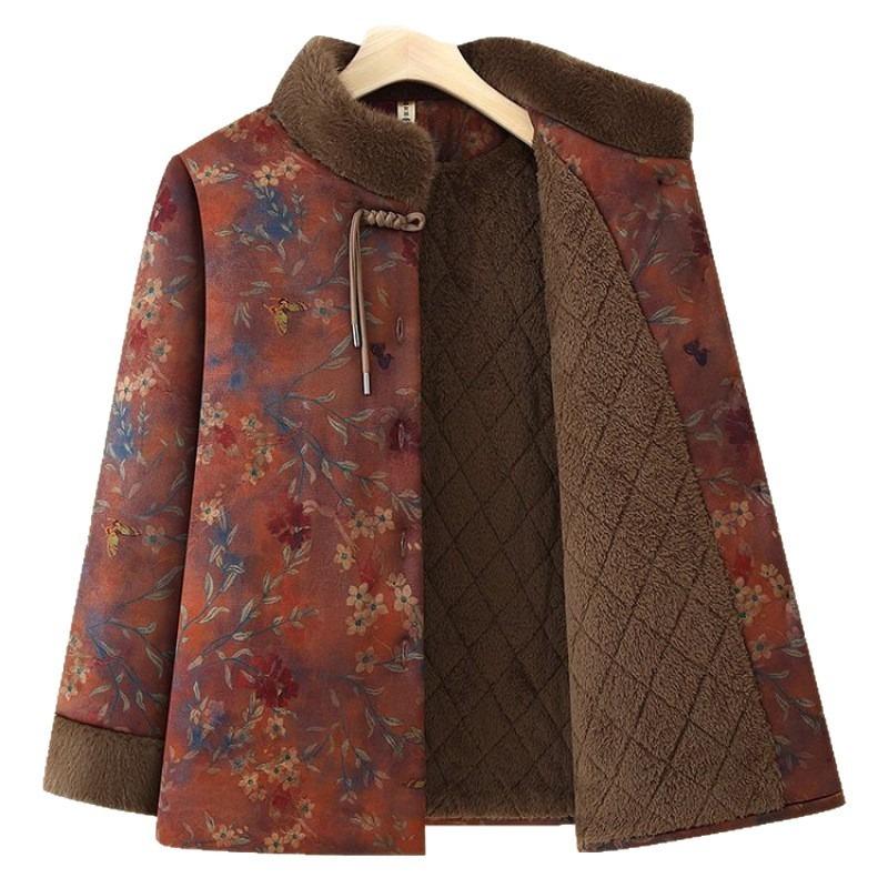 Fleece thickened padded jacket wife winter clothing women's thermal cotton clothes short jacket