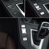 For BMW 1 3 Series F30 Chrome Gear Shift Panel Left Switch Button Cover Sticker