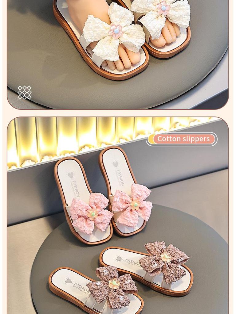Girls' Summer Non-slip Breathable Outdoor Slip-on Shoes - Korean Fairy Princess Style