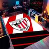 Athletic Club Logo Teppich für Wohnzimmer Schlafzimmer Zuhause Sofadekoration, rutschfeste Bodenmatte für Kinder zum Spielen