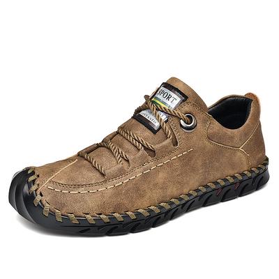 Large Size 4546 New Men's Casual Shoes Lightweight Outdoor Trend Fashion Leather Shoes Men's Shoes