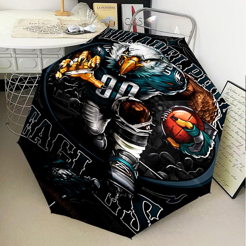 Eagle Power Philadelphia Umbrella Folding umbrella, automatic umbrella 8-Frame for Travel, camping Use Gift for Halloween Christmas