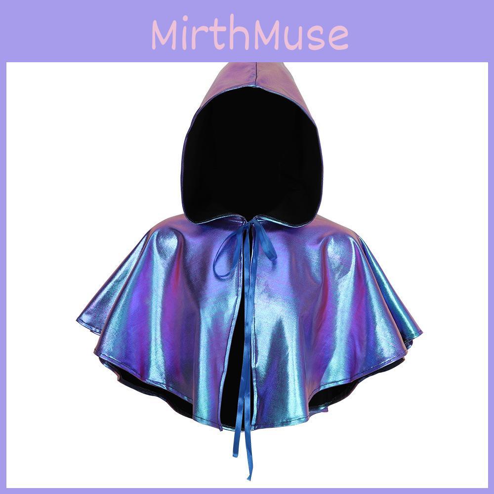 Gothic Vampire Cloak With Polyester Material For Cosplay And Fantasy Role Play