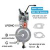 New 3KW 168F 170F Gasoline Generator LPG Carburetor Dual Fuel LPG NG Gas Carburetor Conversion Kit For Generator Parts 6.5HP