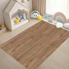 Realistic Wood Texture Carpet Large Brown Wood Grain Floor Mat for Modern Living Room  Kitchen Coffee Table Floor Mat Gifts