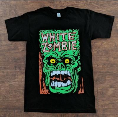 NEW WHITE ZOMBIE GREEN MONSTER T SHIRT Unisex T-Shirt
