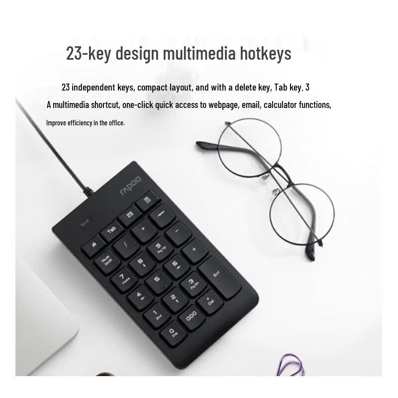 Rapoo K10 Wired Numeric Keypad